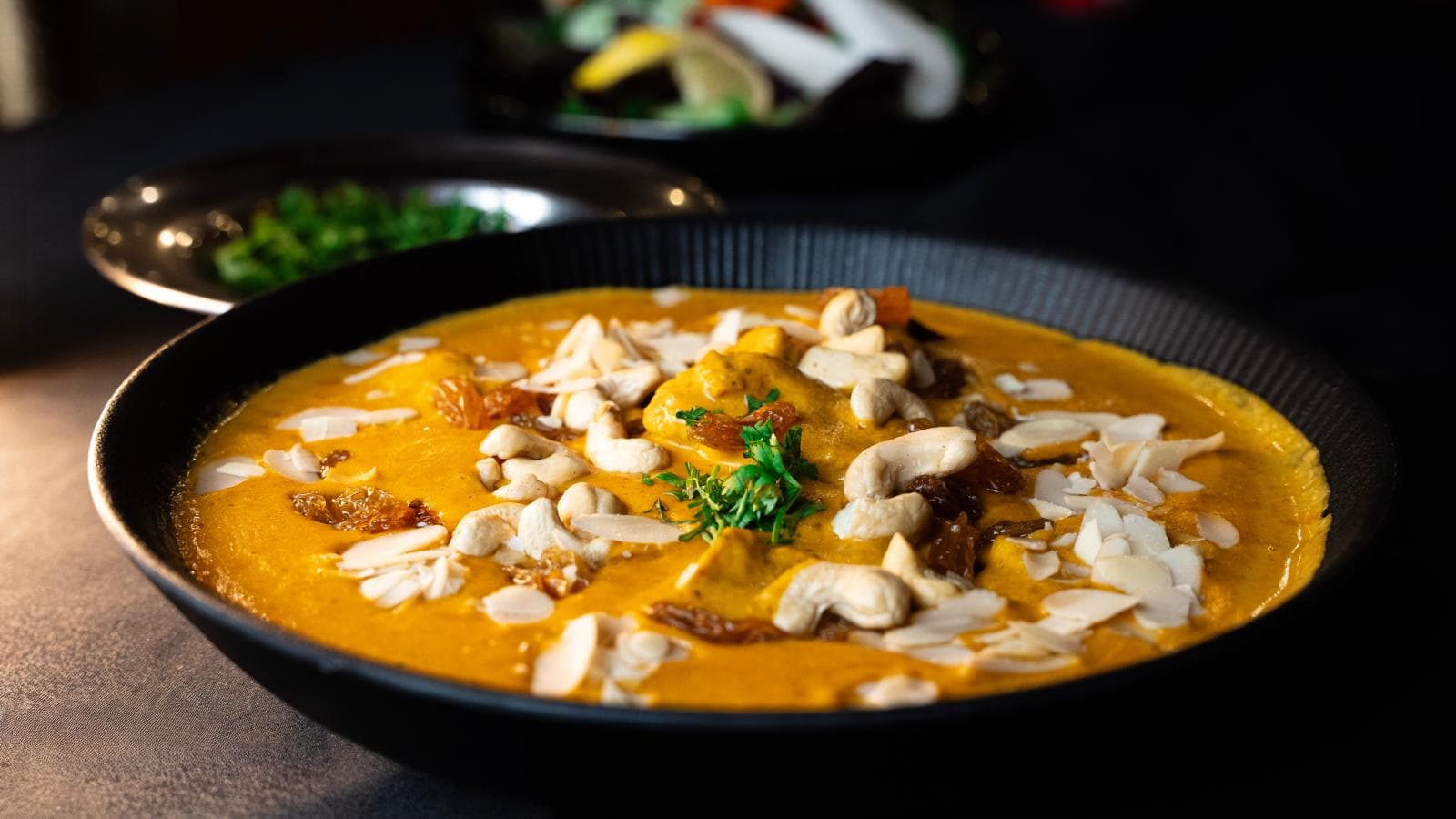 Murgh Korma crémeux aux noix de cajou
